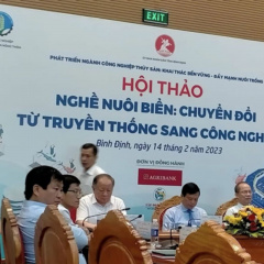 Hội thảo Nghề nuôi biển: Chuyển đổi từ truyền thống sang công nghiệp